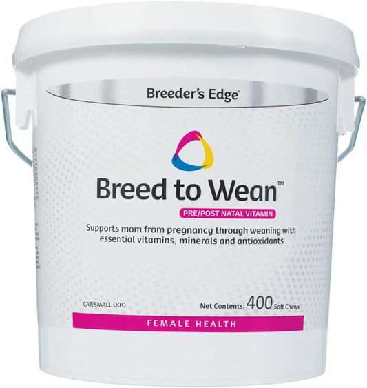Breeder's Edge Breed to Wean Pre/Postnatal Vitamin for Cats/Small Dogs - 400 Count by Revival Animal Health