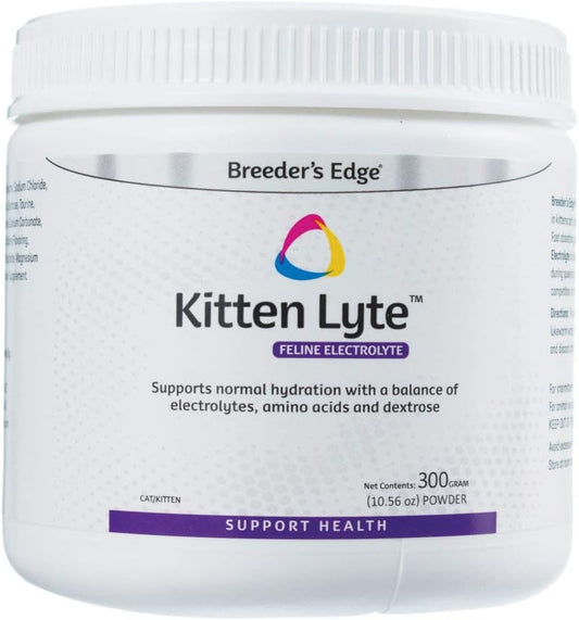 Breeder's Edge Kitten Lyte: Feline Electrolyte Supplement 300 gm by Revival Animal Health