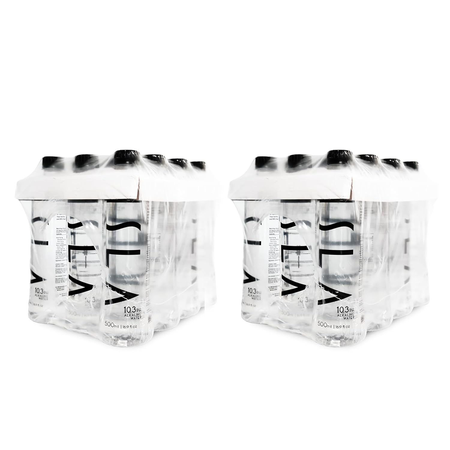 Briggs Alkaline Water 10.3 pH with Rare Minerals, 100% Pure Natural Spring Water - 16.9 oz (500ml) x 24 Pack