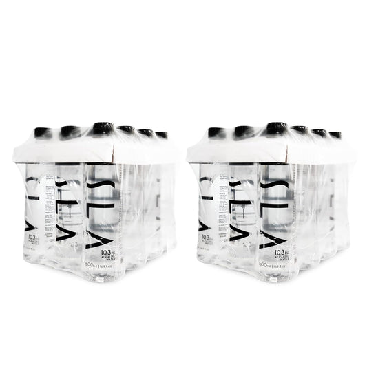 Briggs Alkaline Water 10.3 pH with Rare Minerals, 100% Pure Natural Spring Water - 16.9 oz (500ml) x 24 Pack