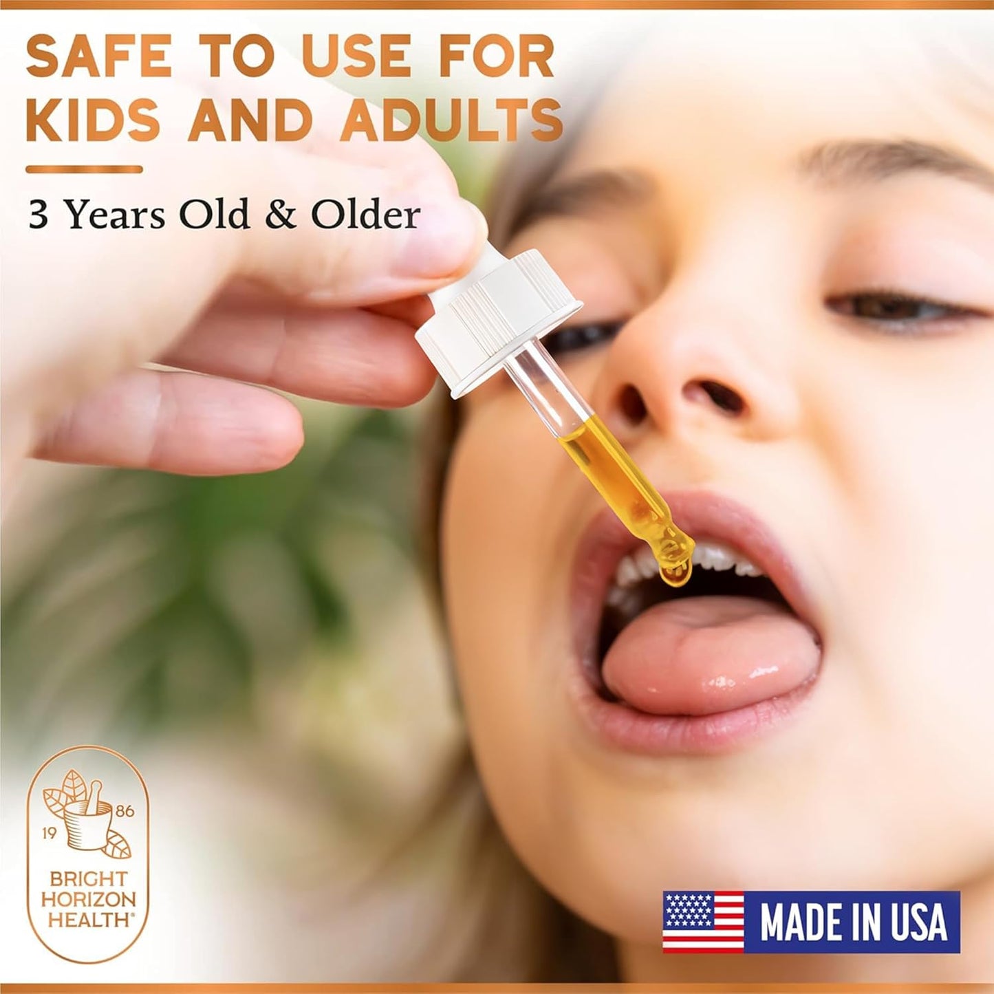 Bright Horizon Health Allicin-Rich Pure Garlic Extract - Alcohol-Free, 11X Strength Immune Support Supplement - Vegan Liquid Form - 1 fl.oz