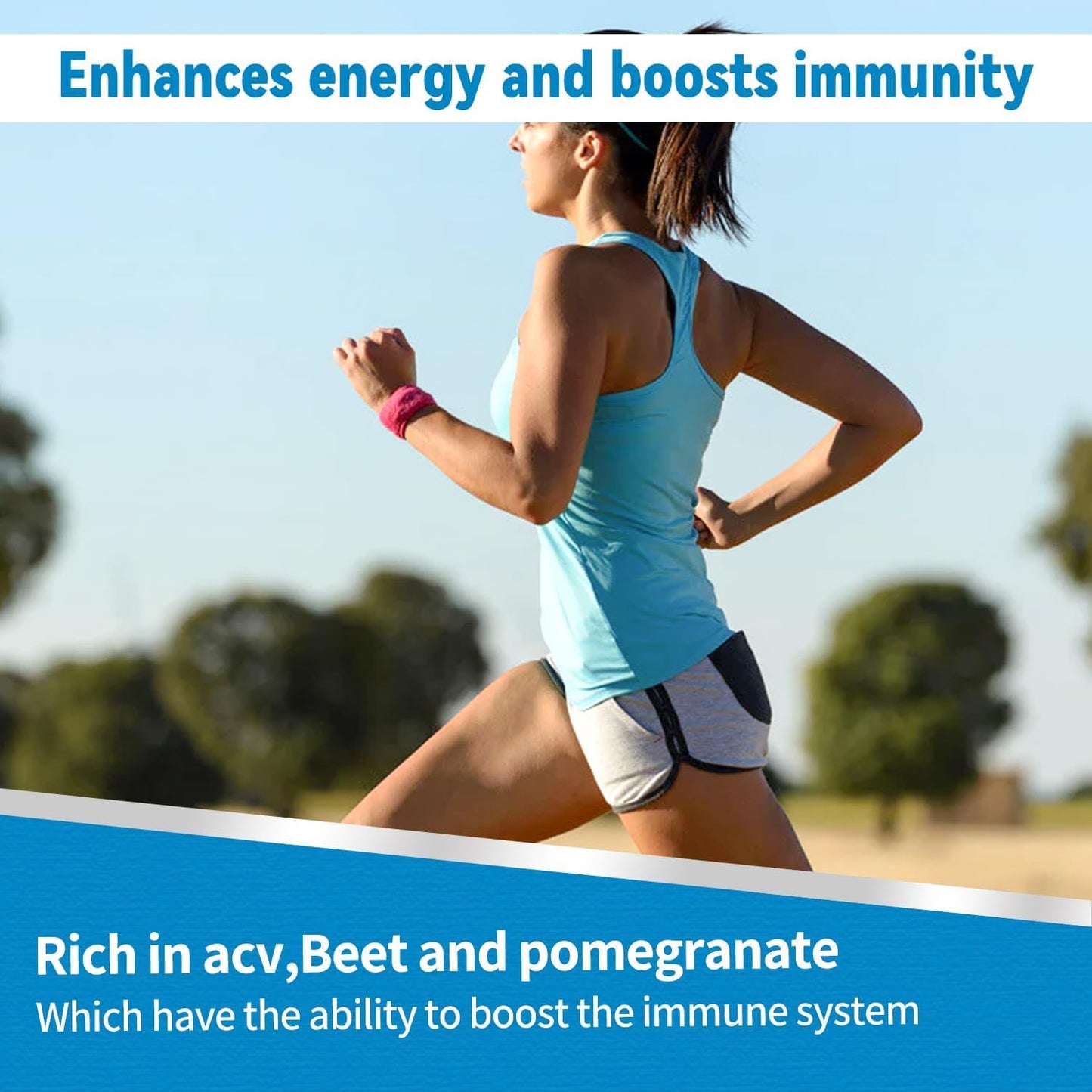 Bright Keto Apple Cider Vinegar Gummies with Pomegranate Beetroot & Vitamin B12 B6 - 1500mg - 60 Count - GMO Free & Vegan - Men & Women