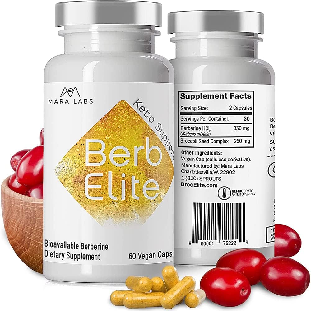 BrocElite and BerbElite Bundle by Mara Labs - 30 Servings for Enhanced Wellness