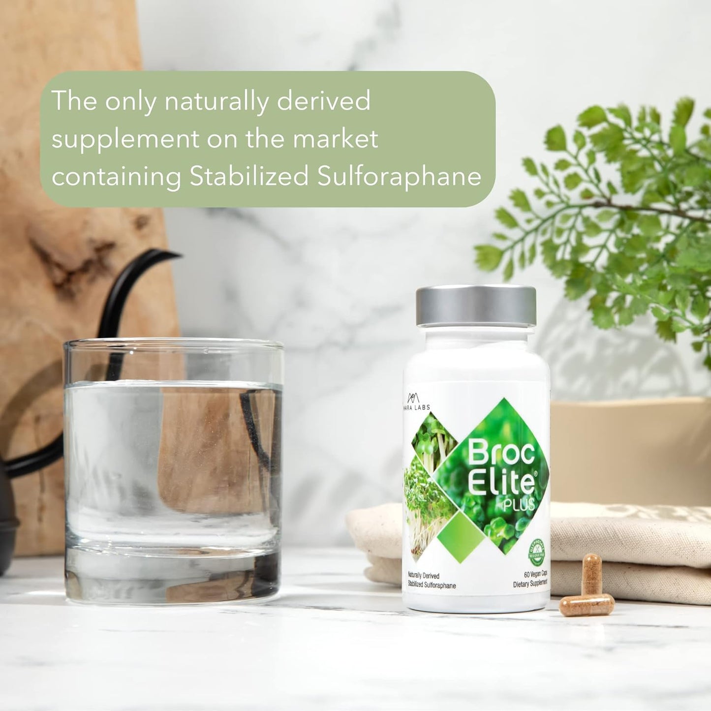 BrocElite and BerbElite Combo Pack - 60 ct. BrocElite + 120 ct. BerbElite by Mara Labs