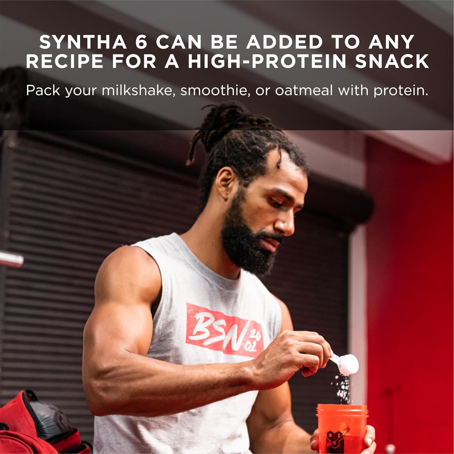 BSN SYNTHA-6 Chocolate Milkshake Whey Protein Powder with Micellar Casein - 97 Servings
