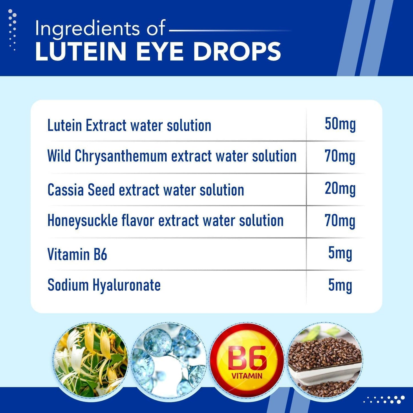 BUIE Lutein Eye Drops & Multivitamin - Antioxidant-Rich Liquid Formula for Vision Support