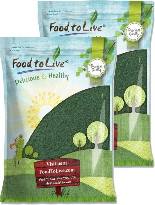 Bulk 16lb Raw Chlorella Powder - Kosher, Vegan Superfood, Rich in Vitamins & Minerals for Smoothies & Teas