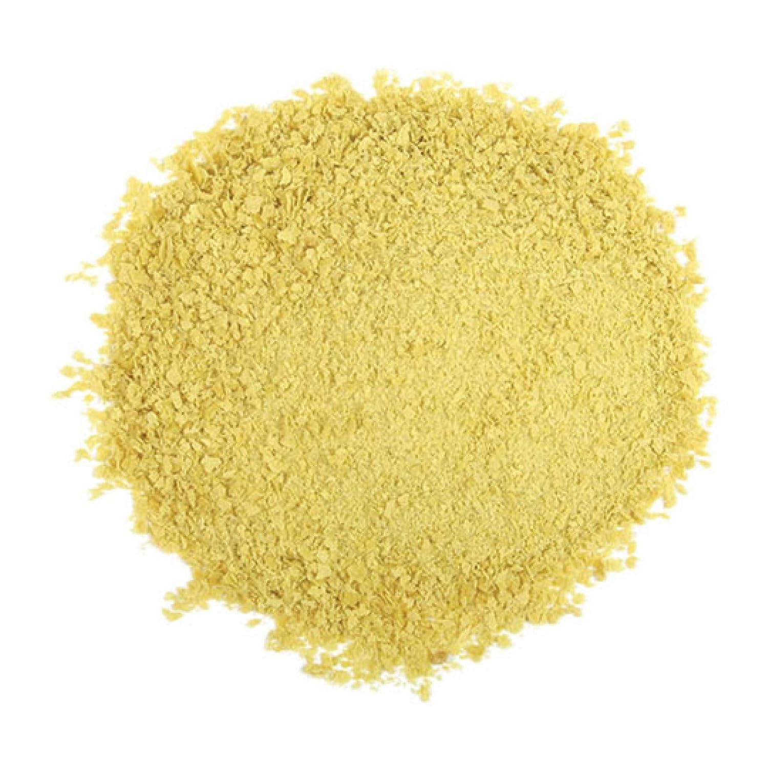 Bulk Bag of Frontier Co-op Nutritional Yeast Flakes - Vegan, Non-Fortified, Kosher, Non-Irradiated Seasoning with Dairy-Free Cheese Flavor - 1 lb Pouch, High in B Vitamins