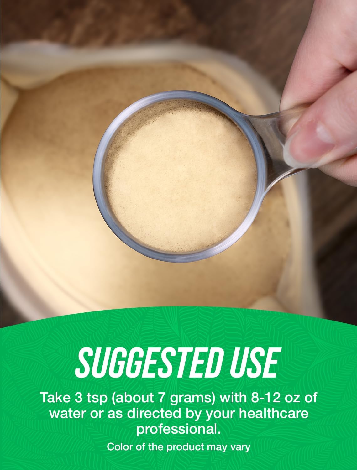 BulkSupplements Baobab Powder - Pure Baobab Fruit Supplement - Antioxidant-Rich Source of Fiber - Gluten-Free - 500g (1.1 lbs) - 71 Servings