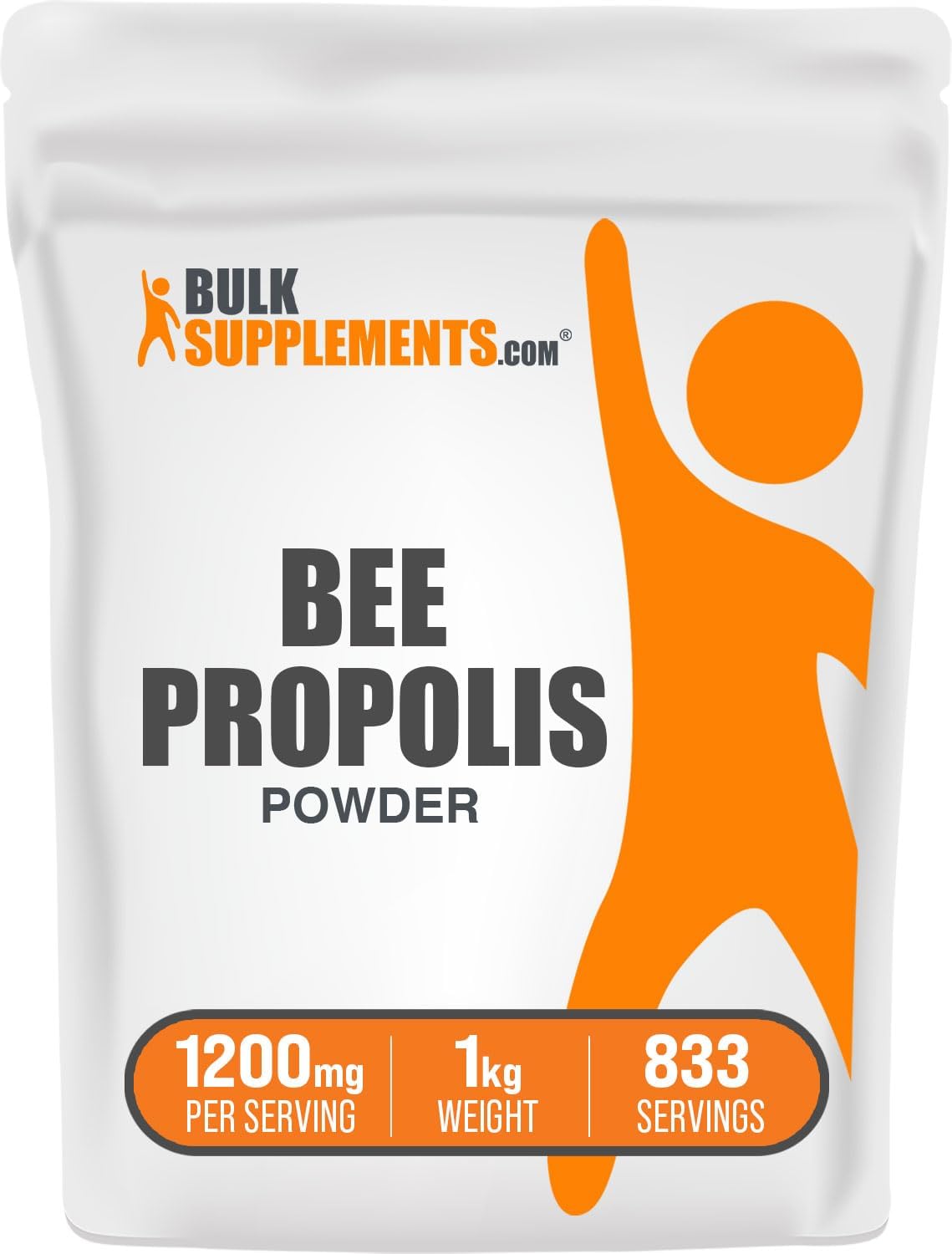 BulkSupplements Bee Propolis Powder 1kg - Natural Antioxidant Supplement for Immune Support - Gluten Free, 1200mg per Serving