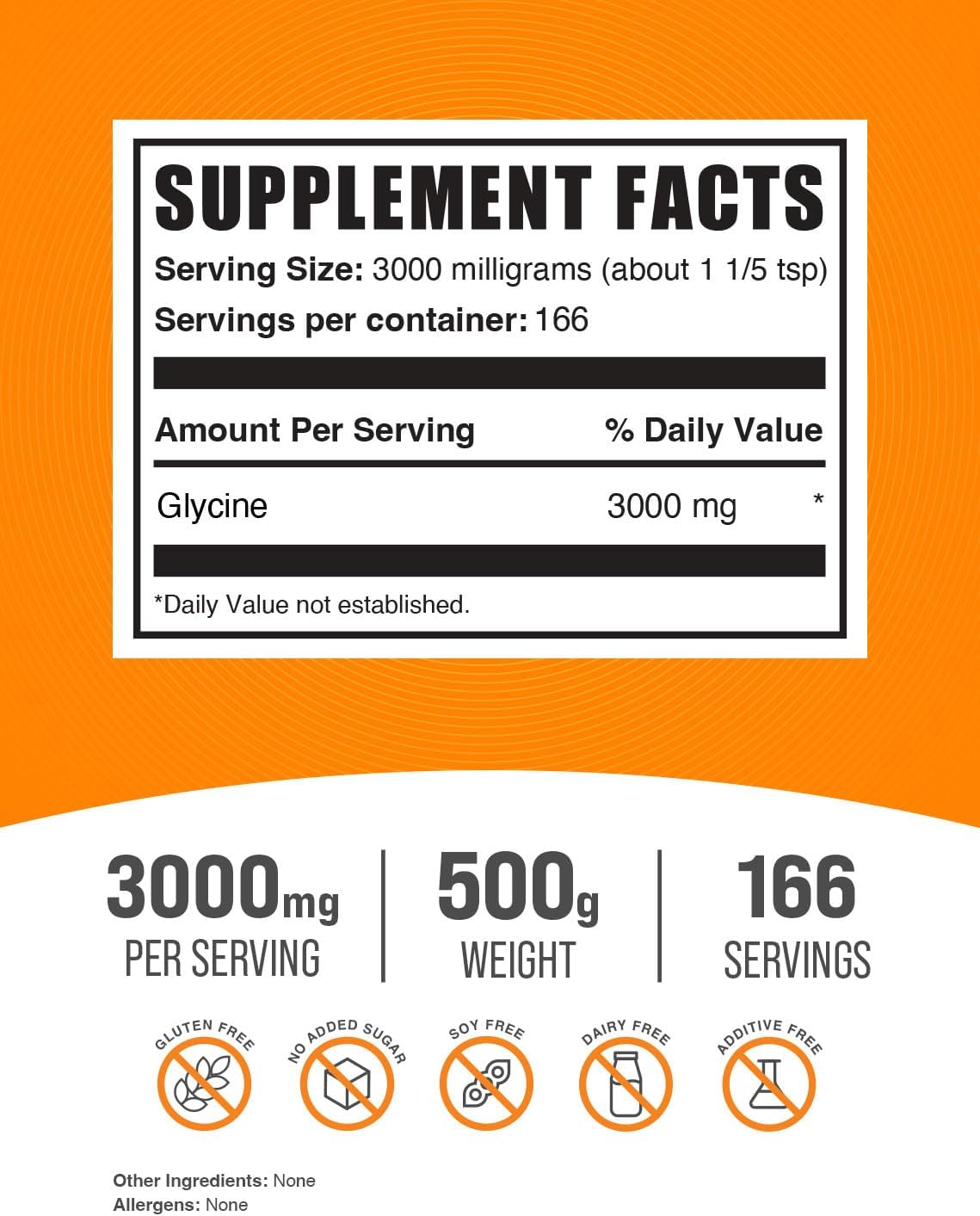 BulkSupplements Glycine and Inositol Bundle - 750g Total