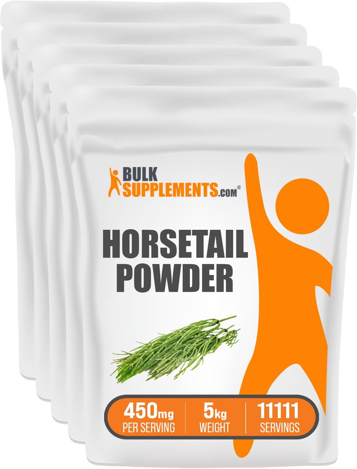 BulkSupplements.com 5kg - 11 lb Horsetail Powder for Hair, Skin, and Nails