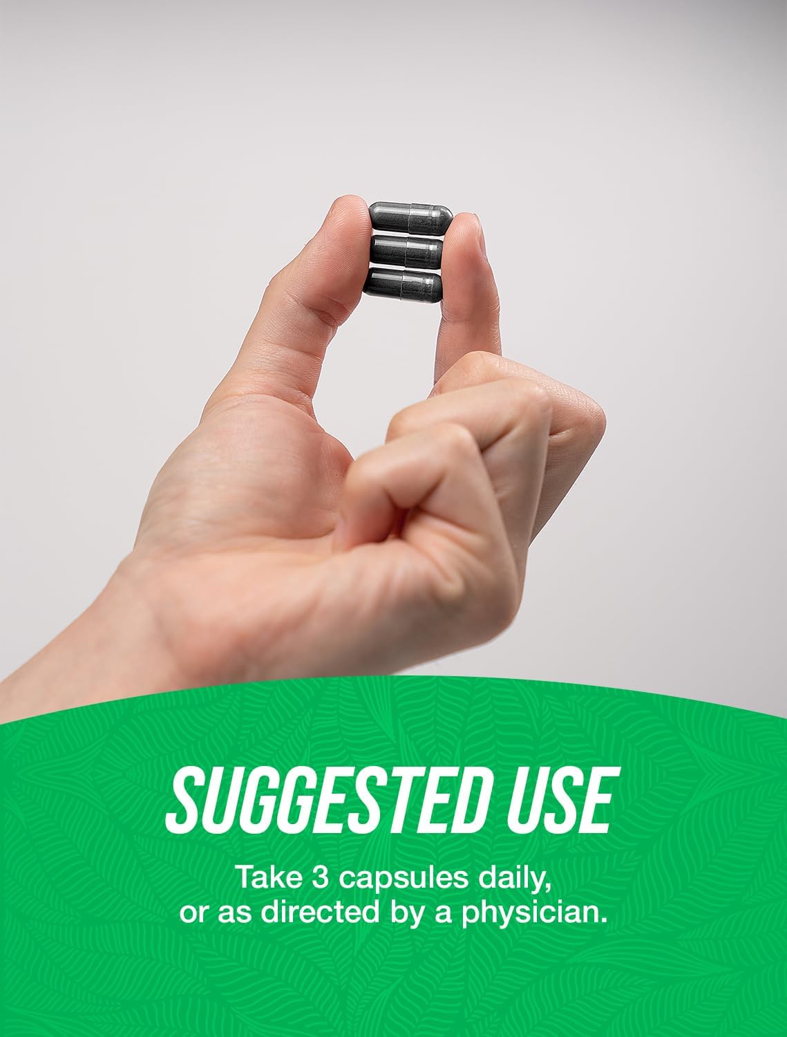 BulkSupplements.com Activated Charcoal Capsules - Coconut Charcoal, Activated Charcoal for Kidney Support, Activated Charcoal Pills - Vegan, 3 Capsules per Serving (1200mg), 270 Veg Capsules