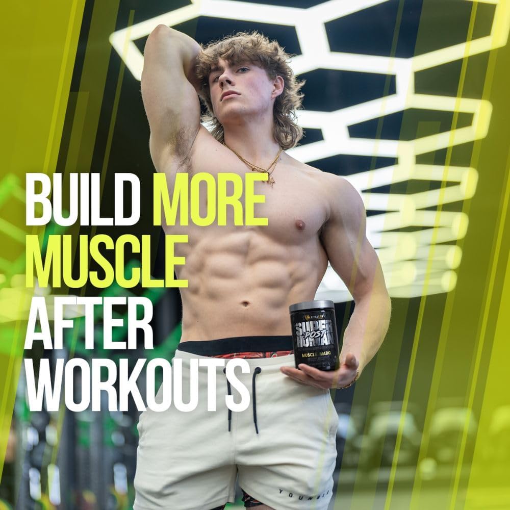 Bundle: ALPHA LION Superhuman Pre & Post Workout Powder for Energy, Focus, Muscle Growth, Strength, and Recovery - Hulk Juice & Gainy Smith Apple