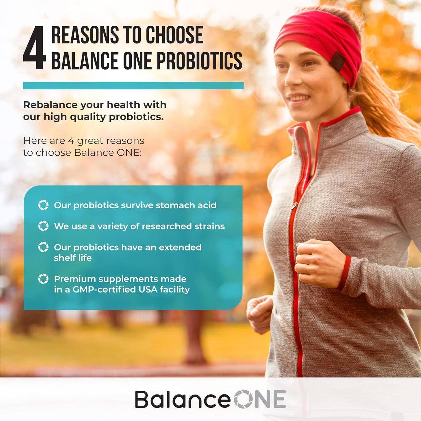Bundle: Balance ONE Probiotic & CandAssist - 15 Billion Time-Release Probiotic with Caprylic Acid & Berberine for Natural Cleanse