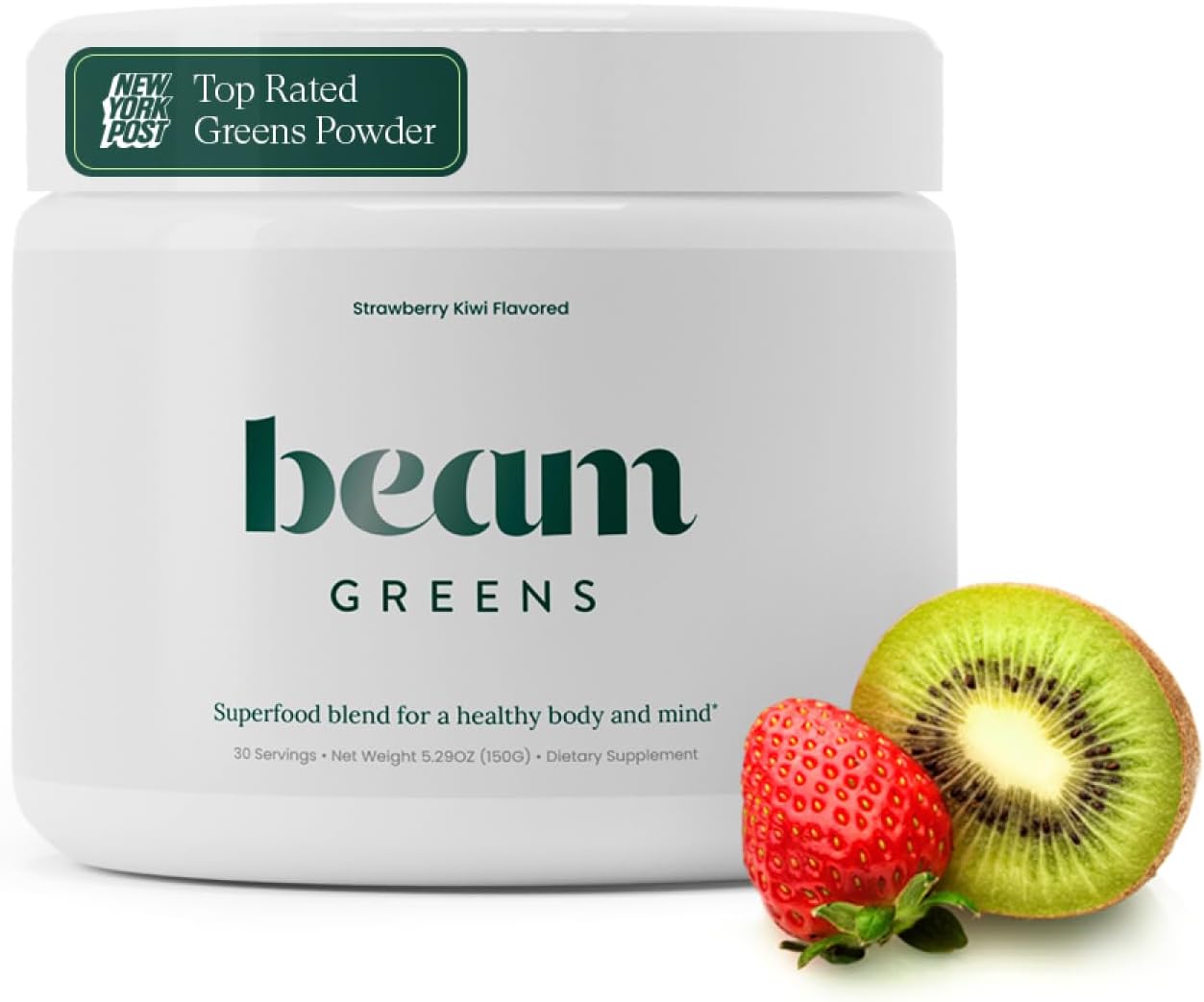 Bundle: Beam Greens and Creatine Powder - 30 Servings of each