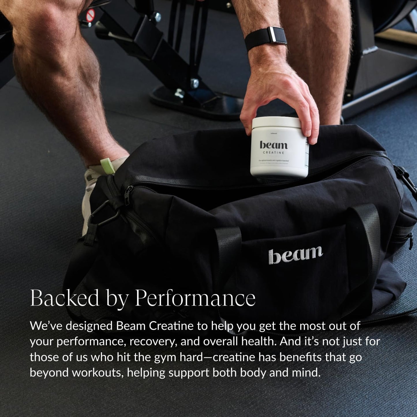 Bundle: Beam Greens and Creatine Powder - 30 Servings of each