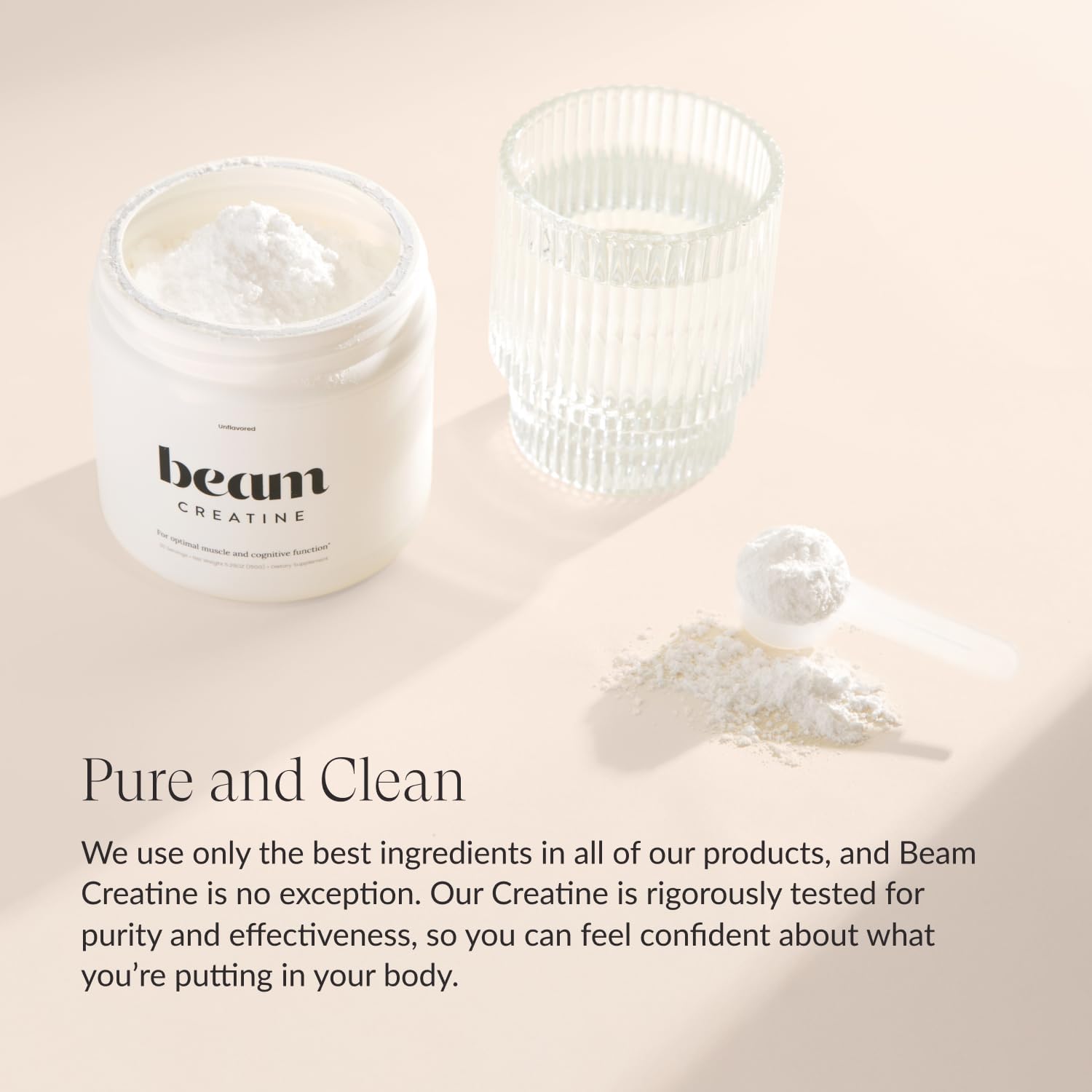 Bundle: Beam Greens and Creatine Powder - 30 Servings of each