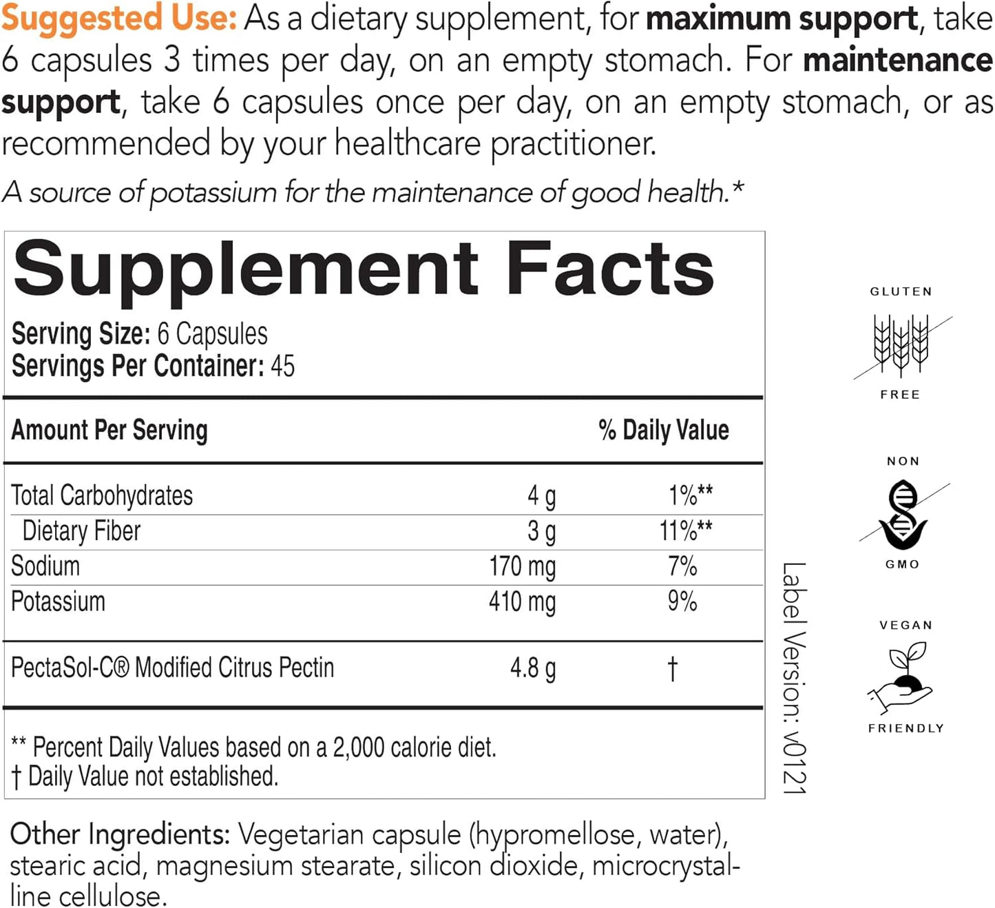 Bundle: EcoNugenics Cellular Health & Immune Support - Magnolia Bark & Modified Citrus Pectin, 390 Capsules