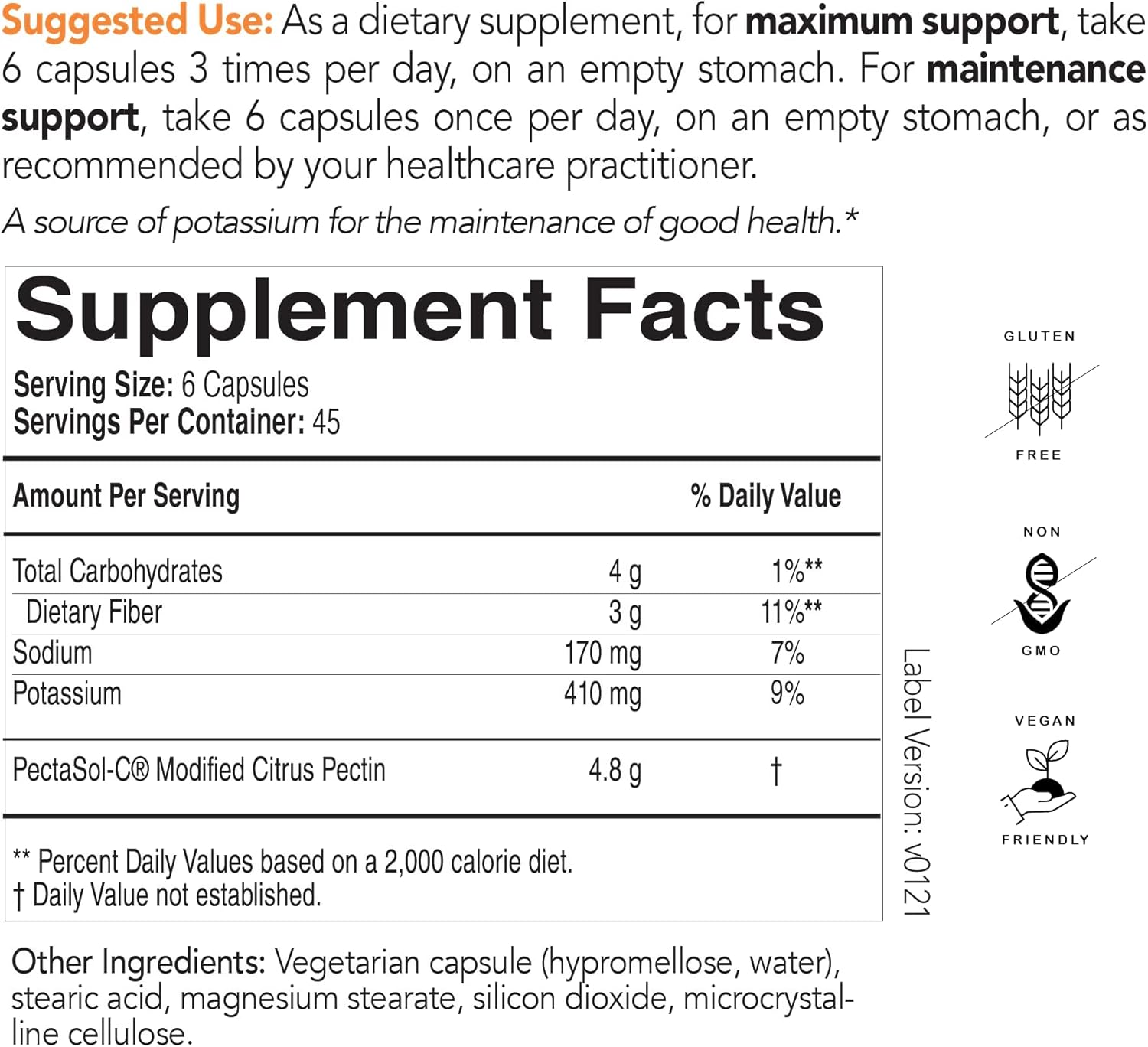 Bundle: EcoNugenics Cellular Health & Immune Support - Magnolia Bark & Modified Citrus Pectin, 390 Capsules