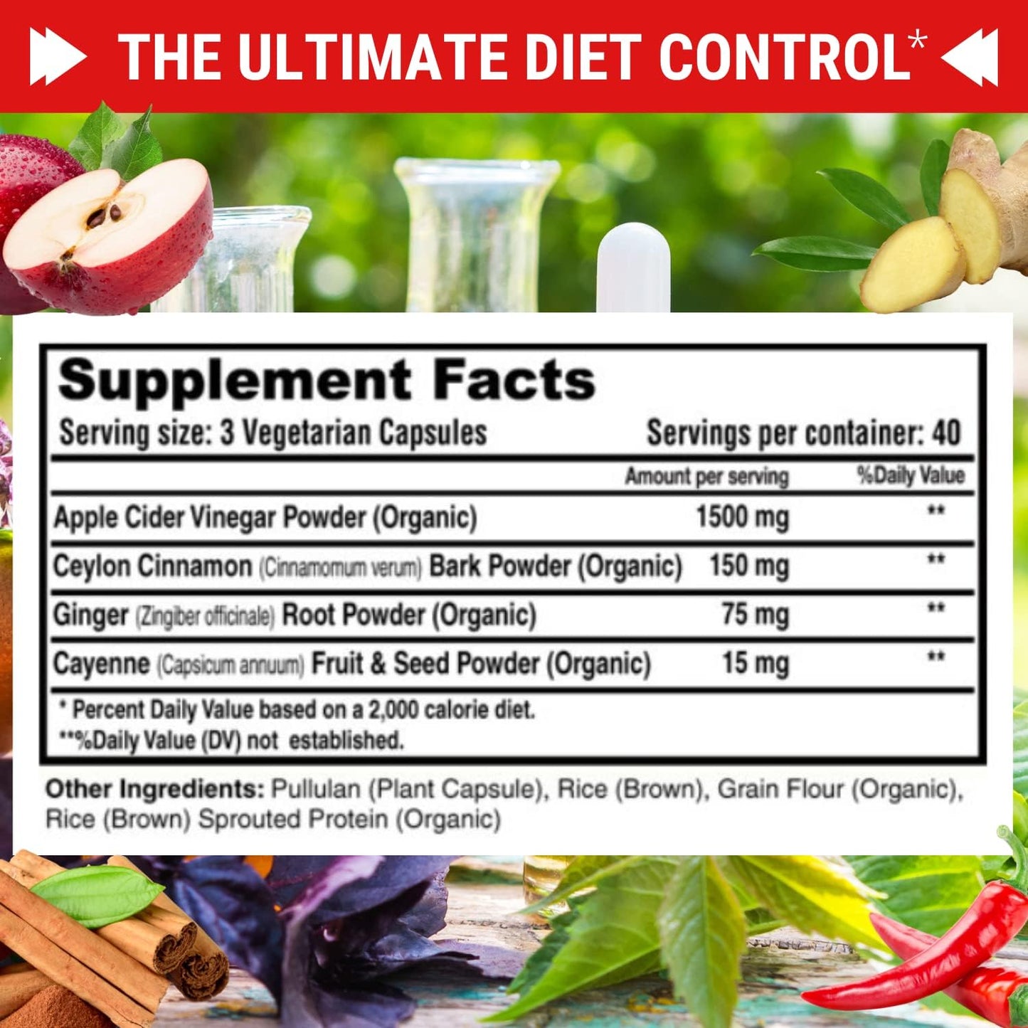 Bundle: FRESH HEALTHCARE Apple Cider Vinegar with Vitamin D3 for Immune Support