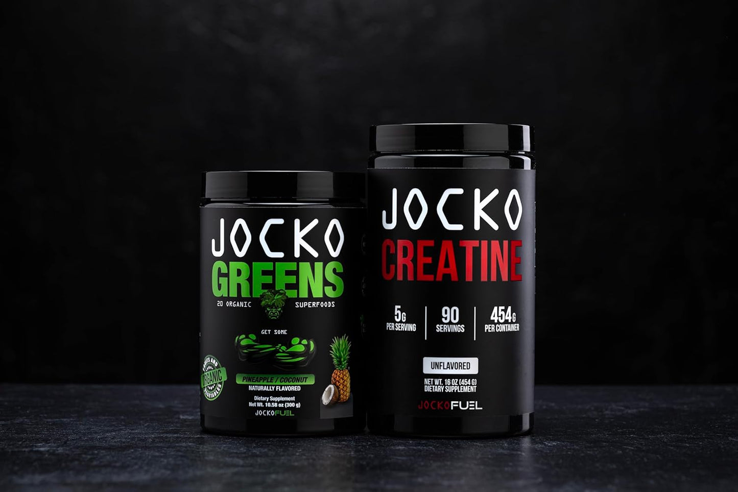 Bundle: Jocko Fuel Greens & Creatine - Superfood & Creatine Powder Kit