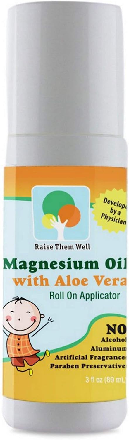 Bundle: Kid Safe Calming & Original Magnesium Oil Rollers for Relaxation