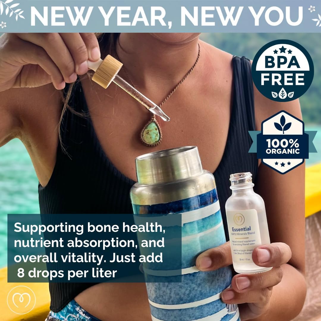 Bundle: MAYU Essential Blend & Electrolyte Water Drops for Hydration and Mineral Charge