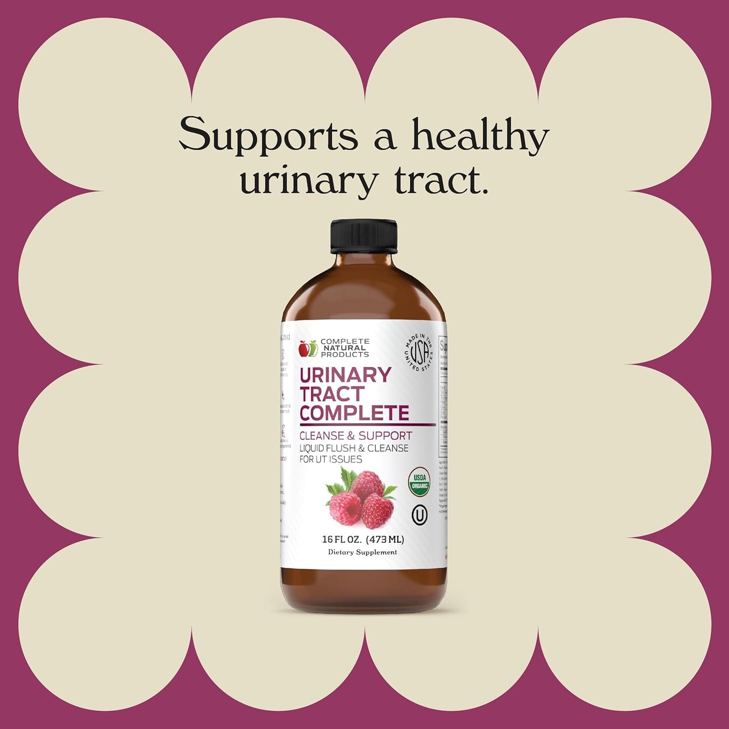 Bundle: Natural Urinary Tract & Liver Support Products - 12oz & 16oz Sizes