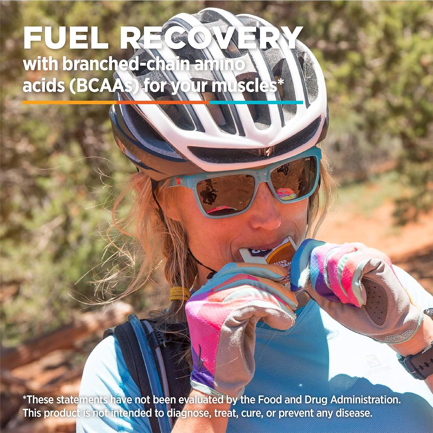 Bundle of 16 GU Energy Original Sports Nutrition Gels with Amino Acids and Electrolytes in Vanilla Bean and Tri-Berry Flavors