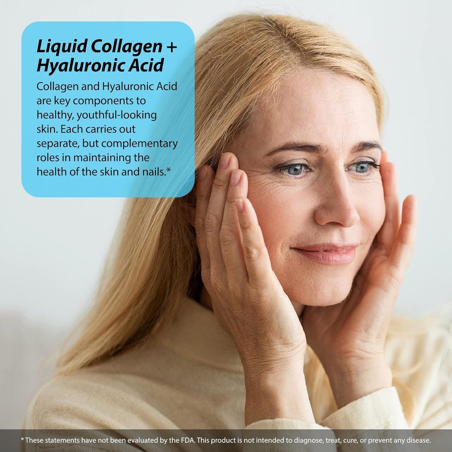 Bundle of 3 Applied Nutrition Liquid Collagen with Hyaluronic Acid - Skin Hydration and Anti-Aging Formula