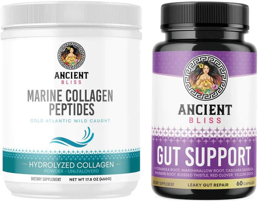 Bundle of Ancient Bliss Products for Improved Gut Health