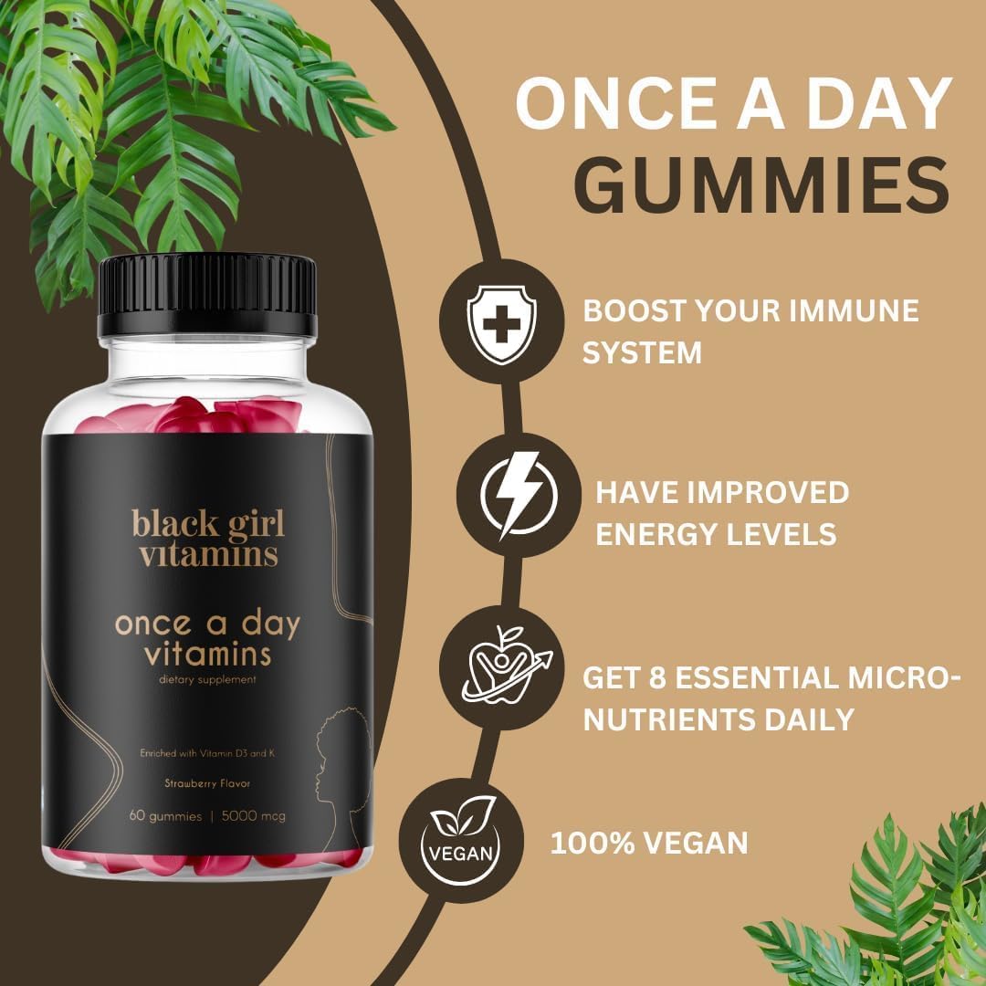 Bundle of Black Girl Vitamins for a Healthy Glow and Boosted Confidence