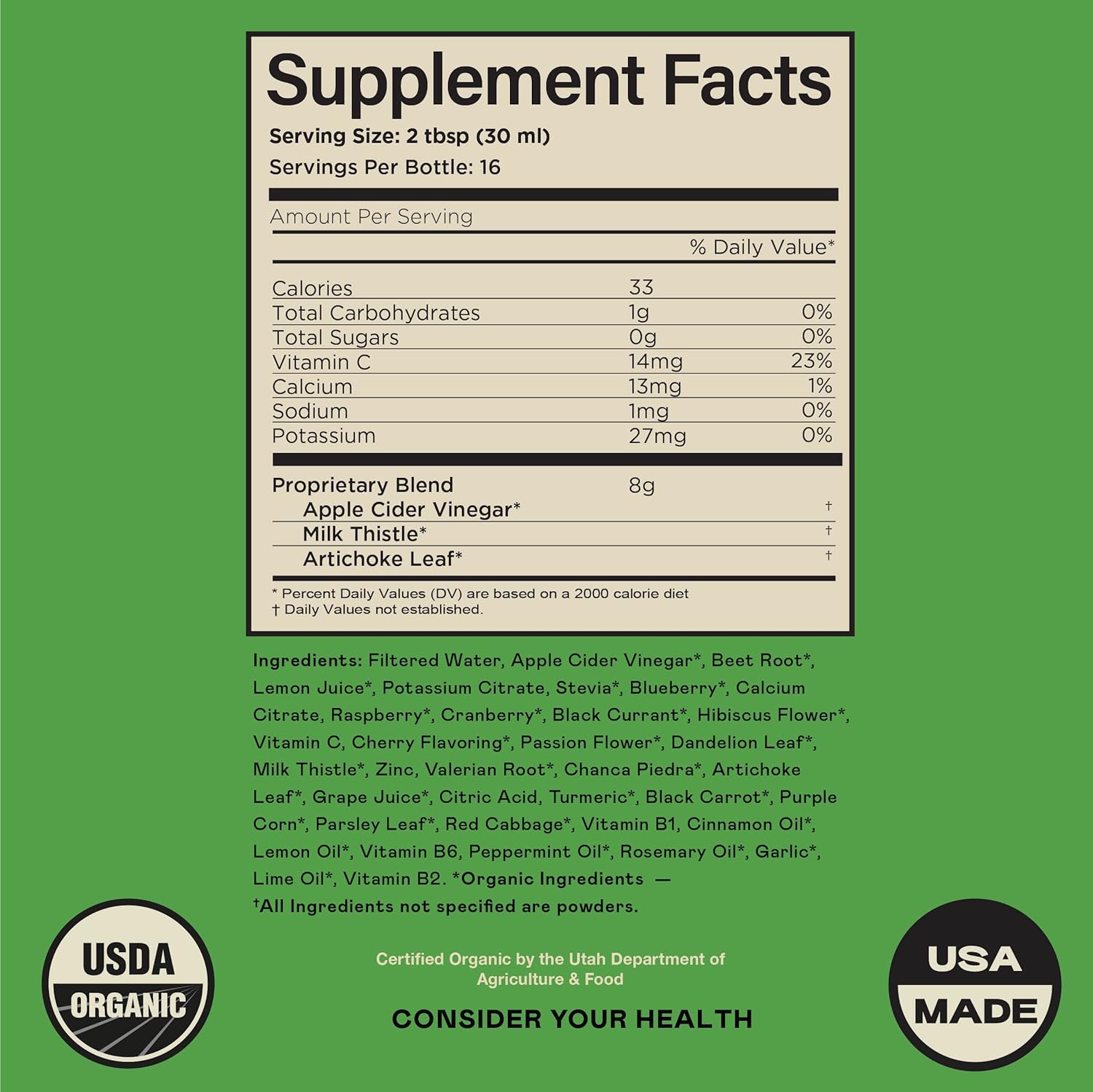 Bundle of Complete Natural Products Kidney Complete 12oz and Liver Complete 16oz - Natural Support for Kidney and Liver Health