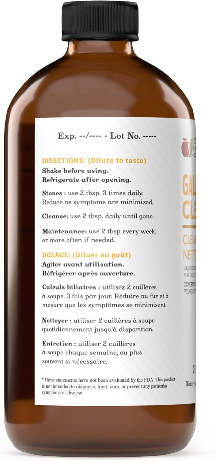 Bundle of Complete Natural Products Liver Complete 16oz and Gallbladder Complete 16oz for Liver and Gallbladder Health