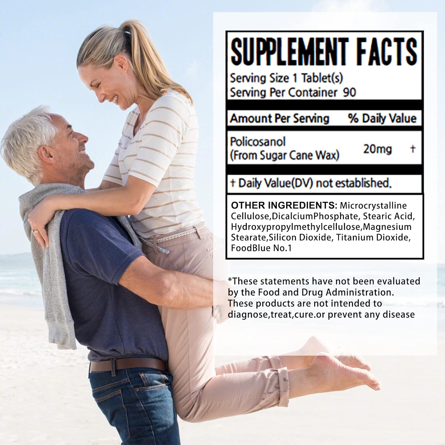 Bundle of Dr. Brian Roettger Policosanol and Chelated Magnesium Supplements for Heart Health