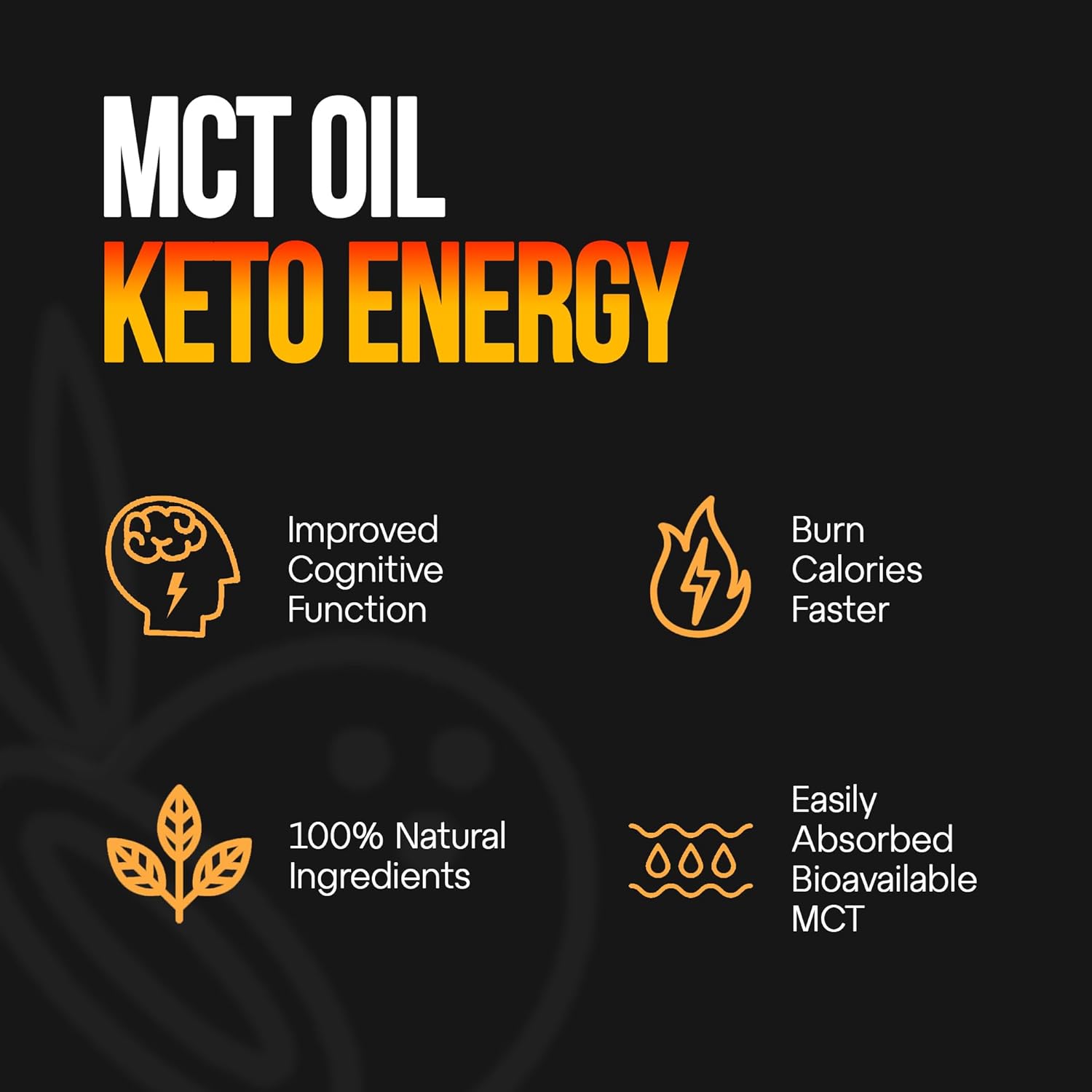 Bundle of Intentionally Bare MCT Oil Powder and Capsules - 50 Servings - Keto-Friendly Energy Boost!