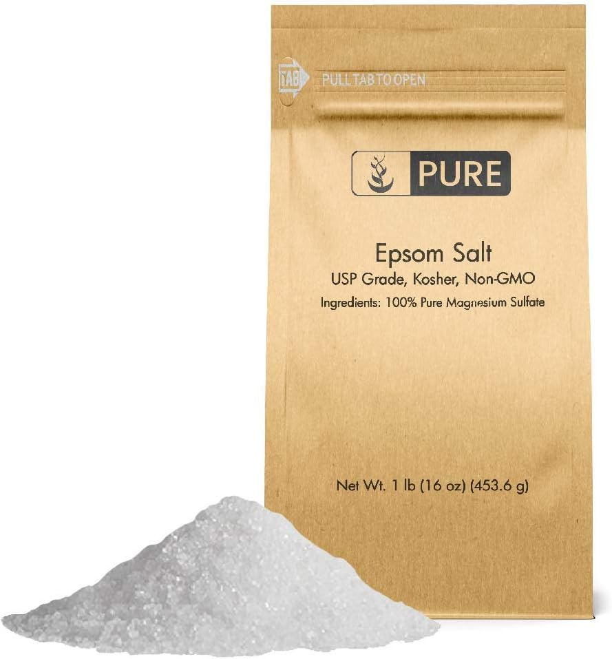 Bundle of Magnesium Chloride, Epsom Salt, and Calcium Chloride for Relaxation and Wellness
