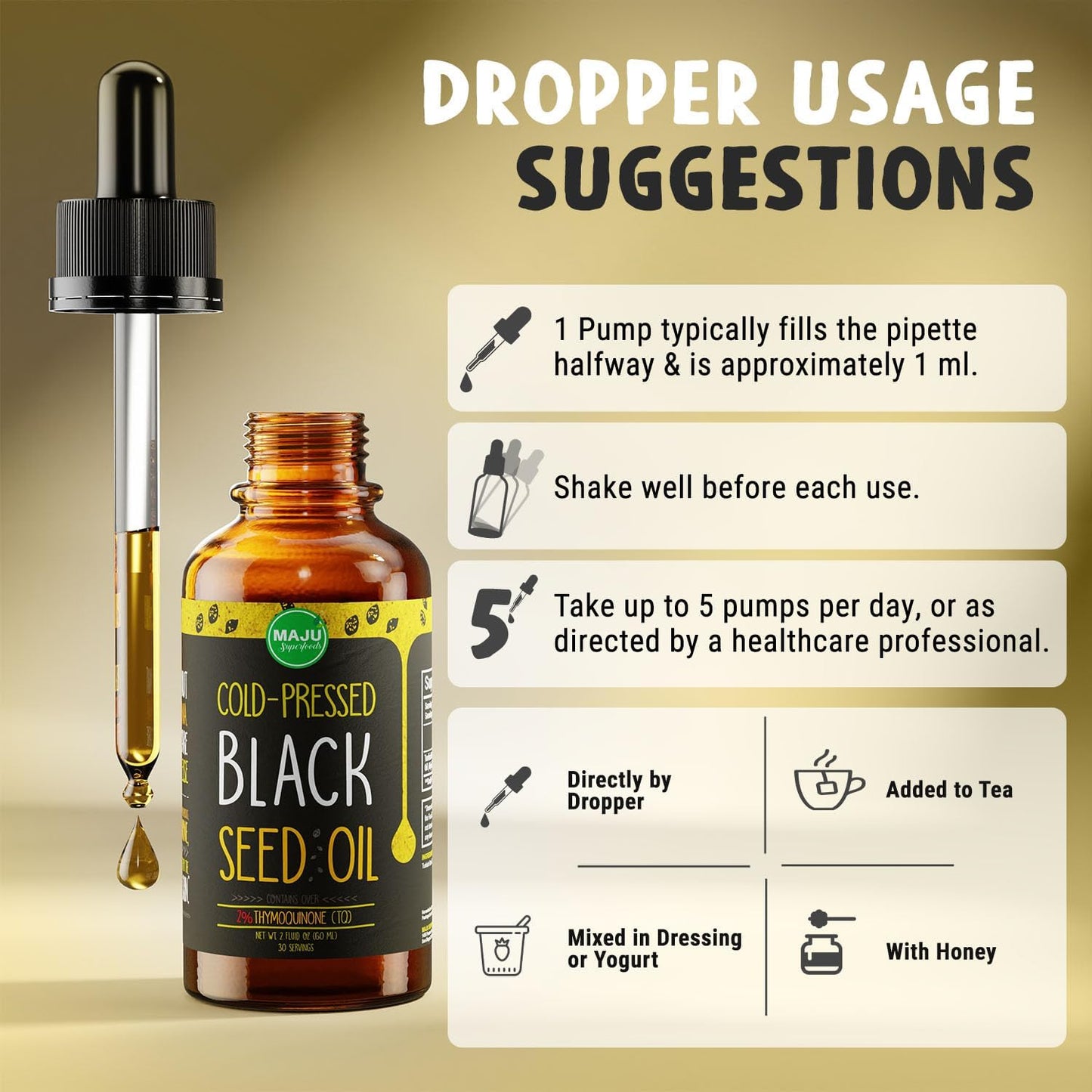 Bundle of Maju Superfoods Oregano and Black Seed Oil - Boost Your Health with Natural Remedies - BoostGo Australia
