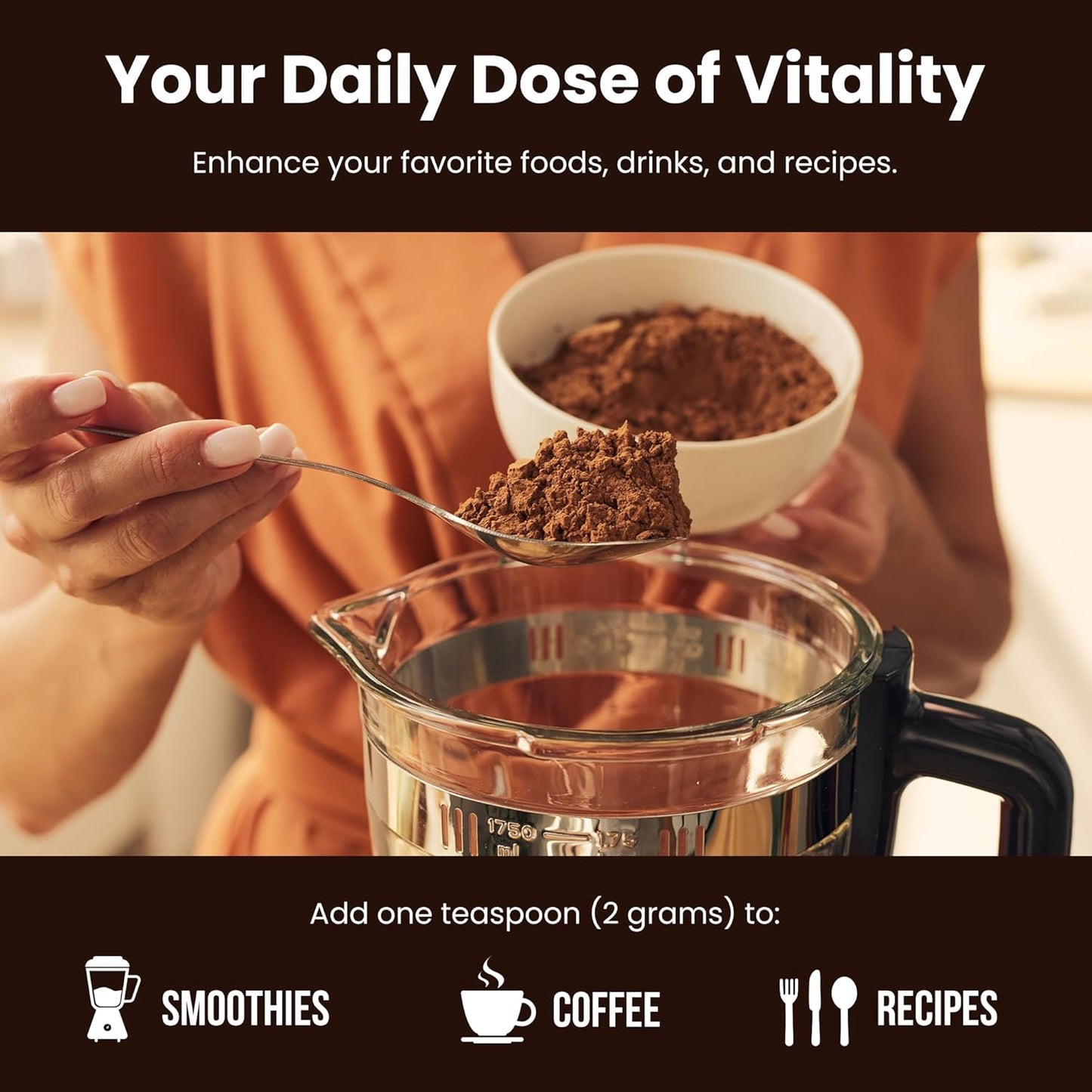Bundle of NutraChamps Maca Root Capsules and 10-in-1 Mushroom Powder for Mood, Cognition, and Energy Boost