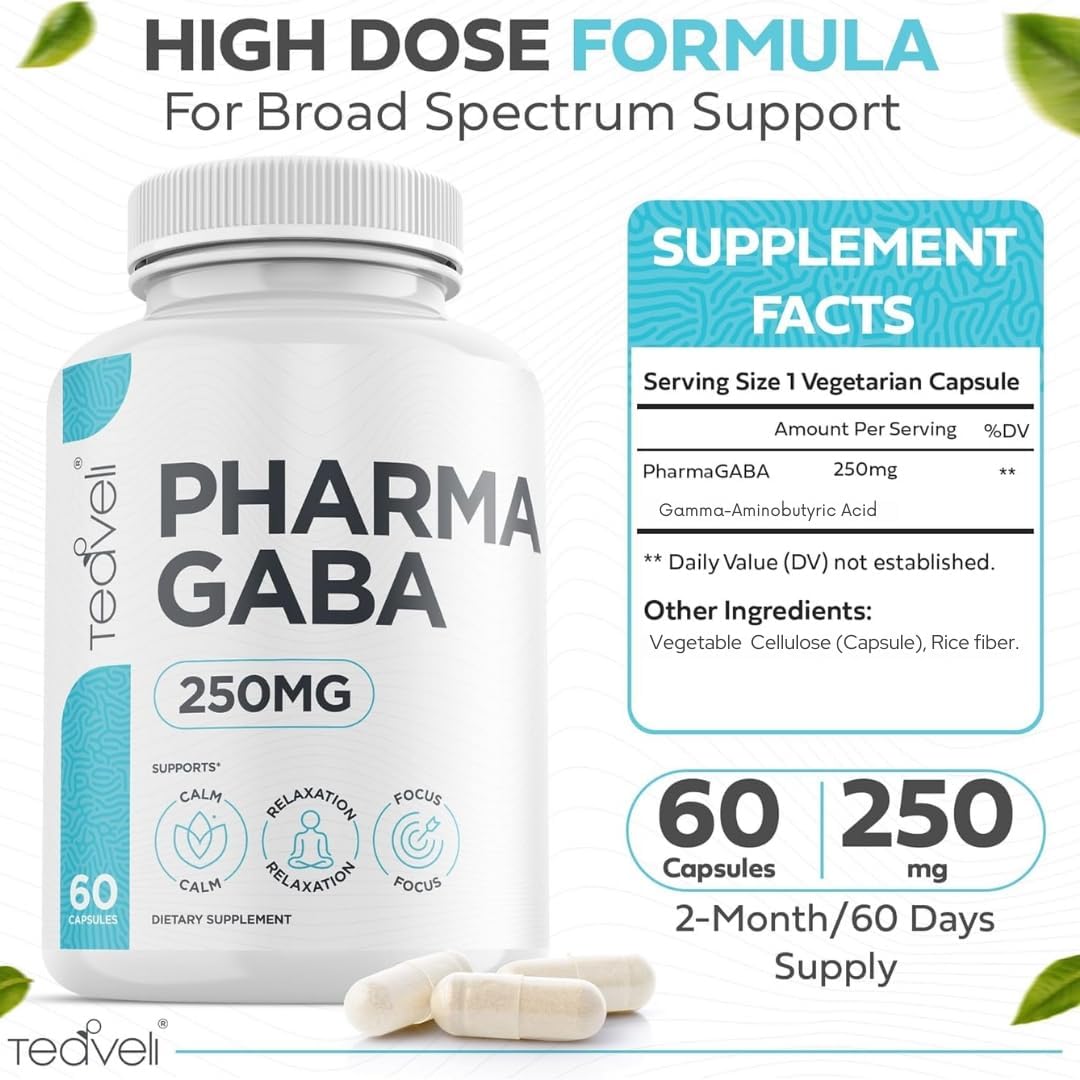 Bundle of Teaveli Pharma GABA and Citicoline for Cognitive Support