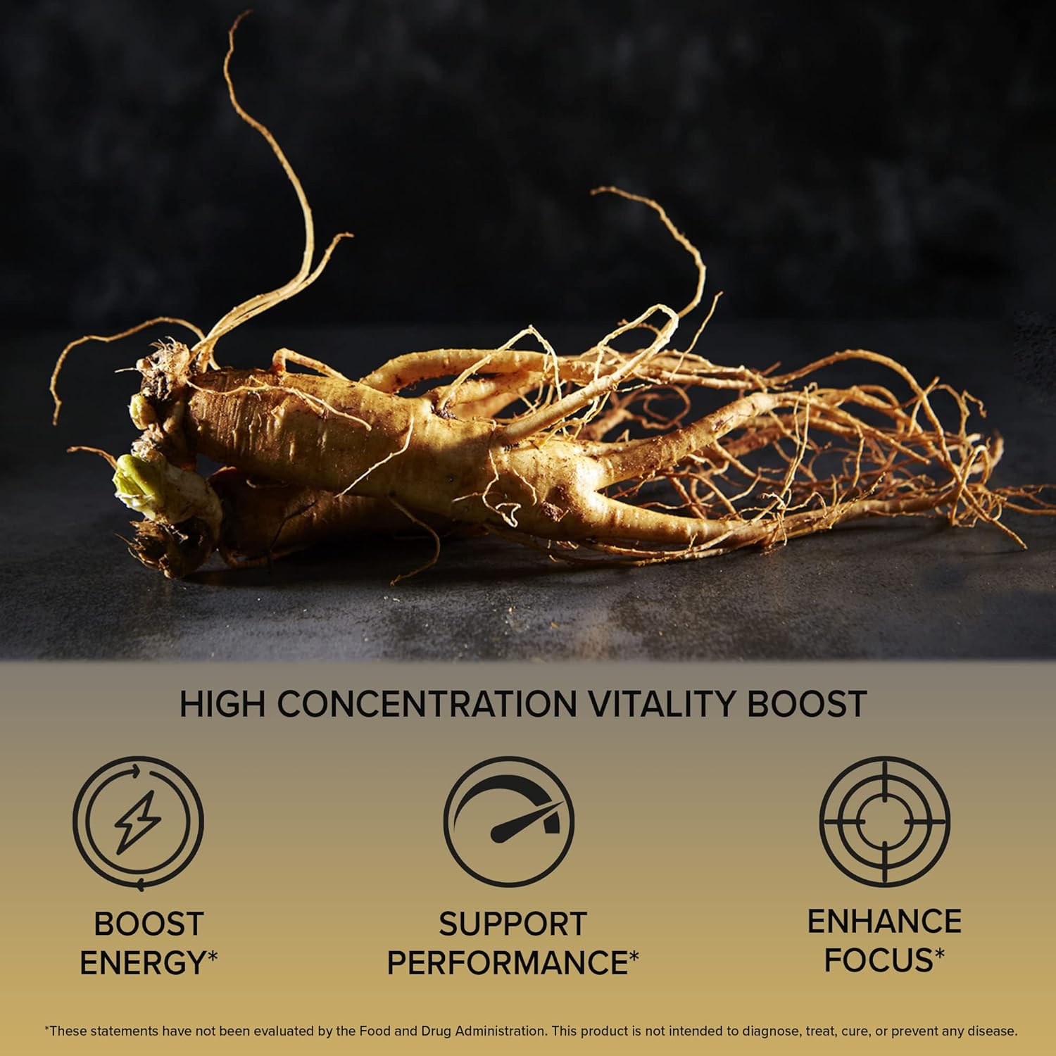 Bundle: ORZAX Ginseng Capsules (30% Ginsenosides, 120 Capsules) + Elderberry Capsules (2000mg, 60 Capsules)