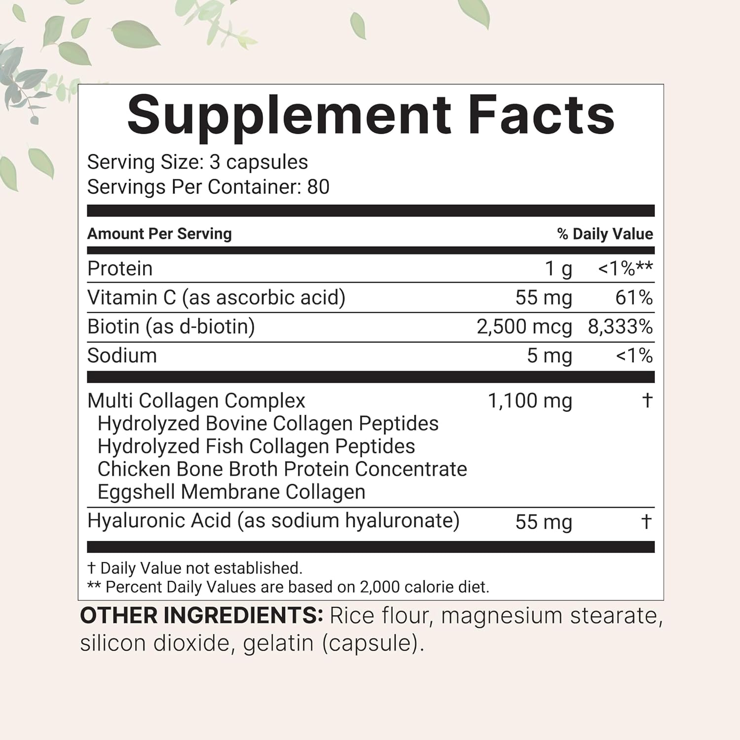 Bundle Pack: Micro Ingredients Multi Collagen Pills & Vitamin D3 5,000 IU | Grass-Fed Collagen Peptides with Cholecalciferol