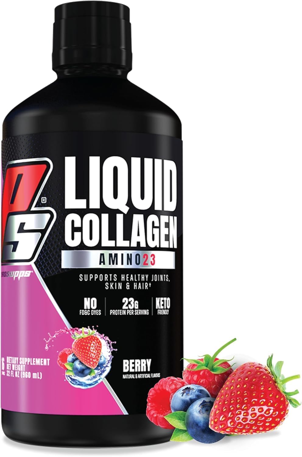 Bundle: PROSUPPS L-Carnitine 3000 & Amino23 Liquid Shots (Dragon Fruit & Berry)