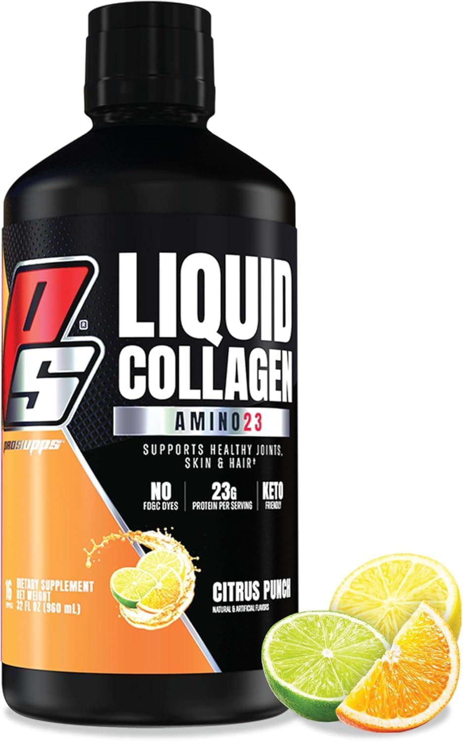 Bundle: PROSUPPS L-Carnitine 3000 & Amino23 Liquid Shots in Dragon Fruit and Citrus Punch Flavors