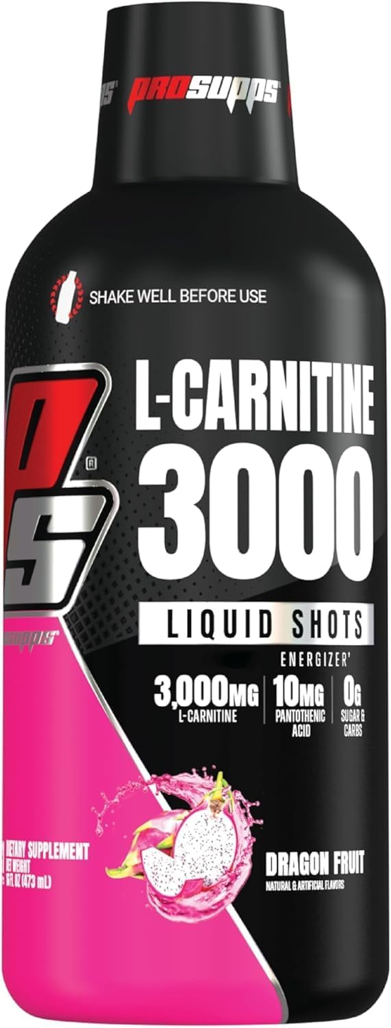 Bundle: PROSUPPS L-Carnitine 3000 Liquid Shots (Dragon Fruit) + Mr. Hyde Signature Pre-Workout Powdered Drink (Fruit Punch)