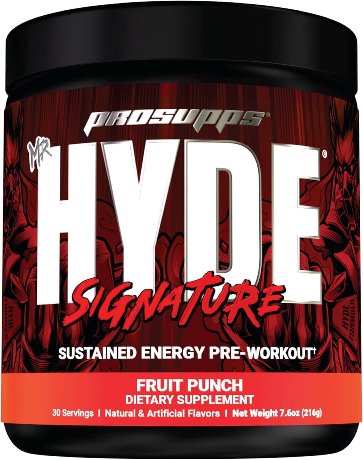 Bundle: PROSUPPS L-Carnitine 3000 Liquid Shots (Dragon Fruit) + Mr. Hyde Signature Pre-Workout Powdered Drink (Fruit Punch)