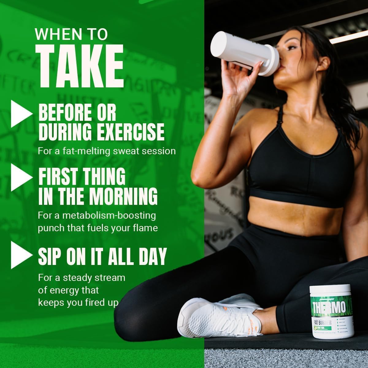 Bundle: PROSUPPS L-Carnitine 3000 Liquid Shots (Dragon Fruit) + Thermo Fat Burning Powder (Spicy 'Rita)