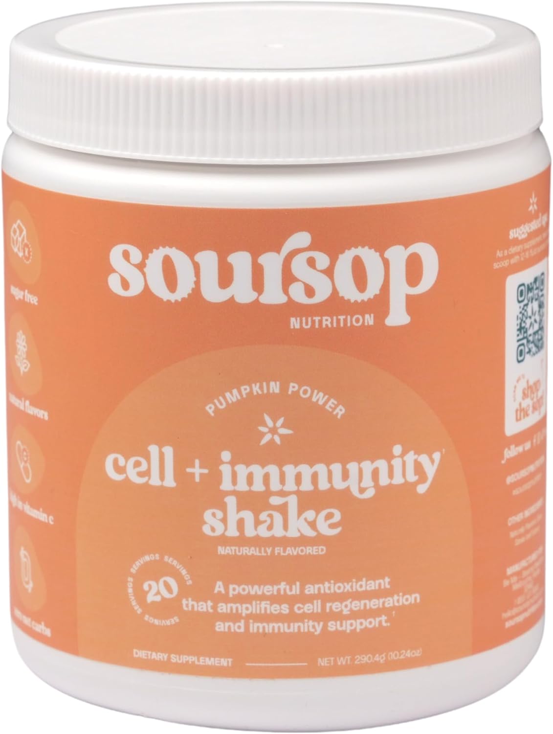 Bundle: Soursop Nutrition Cell + Immunity Gummies & Shake with Pumpkin Power - Boost Your Health Today