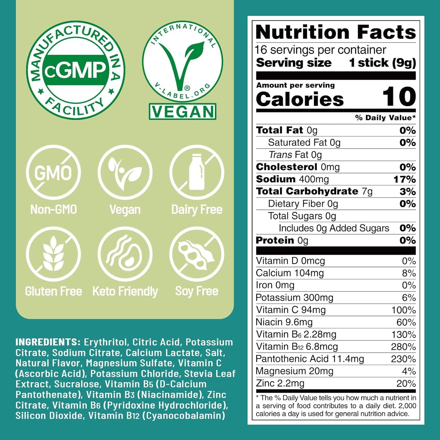 Bundle: Venture Pal Mushroom Coffee & Electrolyte Powder - 12 in 1 with Ashwagandha, Sugar-Free Packets for Focus, Immunity, Hydration, Recovery - 40 Servings